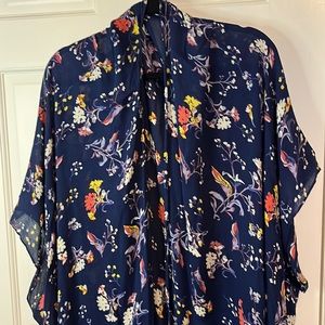 Lucky Brand Floral Kimono